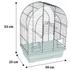 FLAMINGO Vogelkäfig Klara 1 39x25x53 cm Kupfer Produktbild-Vorschau 5