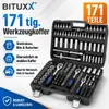 Bituxx Steckschlüssel mit Ratschen 171tlg, Produktbild-Vorschau 2