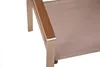 Close-up of the armrest and seat of an outdoor chair. Produktbild-Vorschau