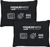 Two black dehumidifier bags with white text and icons. Voir les images du produit