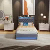 STILVORA Polsterbett 140×200 mit bettkasten,Stauraumbett Produktbild-Vorschau 2
