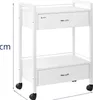 physa Kosmetikwagen - 2 Schubladen - 62.5 x 40 x 85.5 cm Produktbild-Vorschau 5