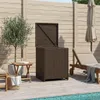 vidaXL Úložný box na polštáře 55 x 55 x 69 cm, ocel Náhled obrázku produktu 2