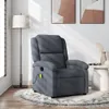 VidaXL 371809, Aksamit, Szary, Pianka, 110 kg, 710 mm, 865 Podgląd zdjęcia produktu 8