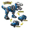 QMAN 4803 3in1 Auto Dino Klemmbaustein-Set für Kinder ab 6 Produktbild-Vorschau 2