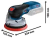 BOSCH Professional 0615A5004H BOSCH Professional GEX Anteprima dell’immagine prodotto 4