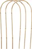Four arched bamboo stakes are arranged in a row against a white background. Produktbild-Vorschau