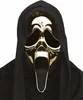 Scream Ghostface - Halloween Maske gold-metallic Produktbild-Vorschau 2