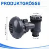 Absperrhahn Pool 38mm, Kolbenventil für Intex, Coleman & Produktbild-Vorschau 7