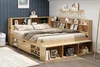 Sweiko Kinderbett, Stauraumbett, 140 x 200 cm, Einzelbett, Produktbild-Vorschau 17