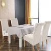 Jídelna Stretch židle kryty XL elastické vysoké zadní židle Náhled obrázku produktu 8