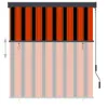 vidaXL Store extérieur 140x250 cm Orange et brun Voir les images du produit 2