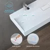 doporro Lavabo da Appoggio Bagno Sospeso Lavandino Anteprima dell’immagine prodotto 5
