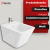 LAVITA Universal Wand-Bidet Lago mit Hahnloch und Produktbild-Vorschau 3