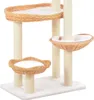 vidaXL Tiragraffi per gatti Sisal Legno di salice naturale Anteprima dell’immagine prodotto 4