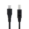 SYSTEM-S USB 3.1 Typ C zu USB 3.0 Typ B Datenkabel Kabel Produktbild-Vorschau 2
