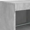 vidaXL Sideboard mit LED-Leuchten Betongrau 163x37x67 cm Produktbild-Vorschau 13