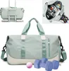 keepgogo Sporttasche Reisetasche, grün, mit Schuhfach, Produktbild-Vorschau 1