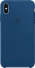 Apple Silicone Backcover voor de Apple iPhone Xs Max - Blue Voir les images du produit 1