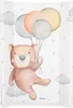 Orsetto fasciatoio Baby Mix con palloncino 47x70cm Anteprima dell’immagine prodotto 3