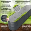 TTL GARDEN Hochbeet ELEGANCE XL 320x80x80cm Anthrazit – Produktbild-Vorschau 3