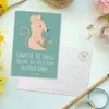Mr. & Mrs. Panda Postkarte Schwester Heldin - Meeresbrise - Produktbild-Vorschau 3