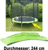 Trampolin-Randabdeckung – 244 cm Durchmesser – grün Produktbild-Vorschau 1