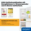 Exquisit Kühl-Gefrierkombination KGC5320-95-E-WS-040C weiss Produktbild-Vorschau 2