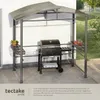 Pavilon na grilování Asado 2,4x1,5x2,34 m - šedý Náhled obrázku produktu 23