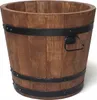 Kiefernblumentopf 42xH38 k. Walnuss Produktbild-Vorschau 1