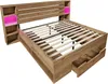Sweiko Doppelbett Massivholzbett 160×200, Stauraumbett Produktbild-Vorschau 16