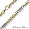 8,5mm Monte Carlo Kette Halskette 750 Gold Gelbgold Produktbild-Vorschau 1