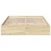Bettgestell mit Schubladen Sonoma-Eiche 160x200cm Produktbild-Vorschau 4