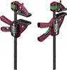 Two maroon and black quick clamps are shown against a white background. Náhled obrázku produktu