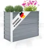 DELUKE® Hochbeet für Garten OSKAR Grau | 100x40x77cm | Produktbild-Vorschau 1