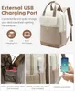 Rucksack Damen 15,6 Zoll Laptop Schulrucksack Wasserdicht Produktbild-Vorschau 6