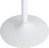The base of a white standing table. Podgląd zdjęcia produktu