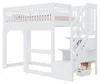 Kinderbed met verhoging, 90 x 200 cm, met opbergruimte in Productafbeelding-voorbeeld 8