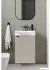 STAMAR Szafka Łazienkowa z Umywalką 40 x 22 cm Wisząca Podgląd zdjęcia produktu 5