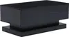 Sweiko 90x50x38cm schwarzer Hochglanz-Couchtisch, Sofatisch Produktbild-Vorschau 16