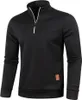 Sweatshirts Herren Frühling Dicker Pullover Halber Produktbild-Vorschau 1