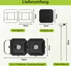 Clanmacy Set Duo Skladací plynový varič 2 horáky 4,6kw Náhľad obrázku produktu 2