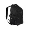 A black backpack is shown against a white background. Podgląd zdjęcia produktu