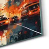 DEQORI Hybrid Leinwand Bild 60x90 cm 'Metropolenrausch' Produktbild-Vorschau 5