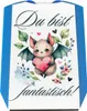 niedliche Fledermaus mit Herz Parkscheibe mit Spruch Du Produktbild-Vorschau 1