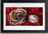 Bild 30x20 MDF-Rahmen Wandkunst Rosen Blumen Produktbild-Vorschau 1