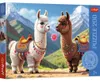 TREFL PUZZLE 200 Kolorowe lamy / Rodzina Treflików 13356 Anteprima dell’immagine prodotto 1