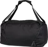 A black duffel bag shown from a diagonal angle against a white background. Náhled obrázku produktu