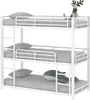 OKWISH Lit superposé 90x200 - 3 Niveaux - Sans Matelas - Voir les images du produit 11