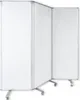 Mobile Trennwand Whiteboard Magnetisch 180 x 180 cm Produktbild-Vorschau 2